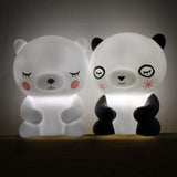 Room Decor - Cute Bear / Panda LED Night Light