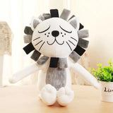 Cat and Lion Plush Toys