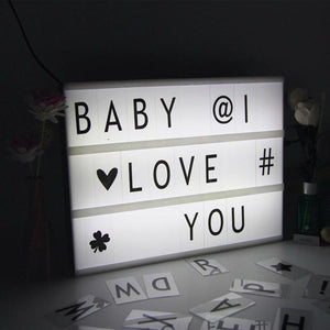 Room Decor - LED Cinema Lightbox