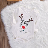 Christmas Reindeer Long Sleeve Bodysuit