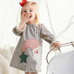 Seasonal Items - Christmas Casual Dress for Baby Girls