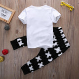 Casual Outfit with T-shirt and Pants for Boys