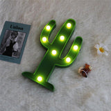 Flamingo / Cactus / Pineapple 3D LED Light