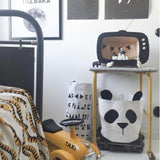 Cute Panda Canvas Storage Bag