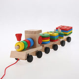 Wooden Stacking Train