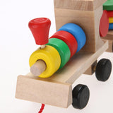 Wooden Stacking Train