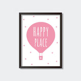 "Happy Place in Pink" Prints