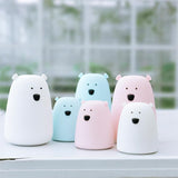 Bear Color Changing Silicone Light