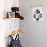 Room Decor - Pearl Shelf With Clothes Hanger