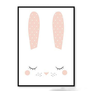 Room Decor - "Cute Bunny" Prints