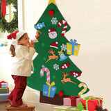 Seasonal Items - Kids DIY Felt Christmas Tree with Ornaments