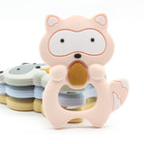 Silicone Raccoon Teether