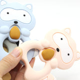 Toys - Silicone Raccoon Teether