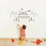 Little Adventurer Wall Decal