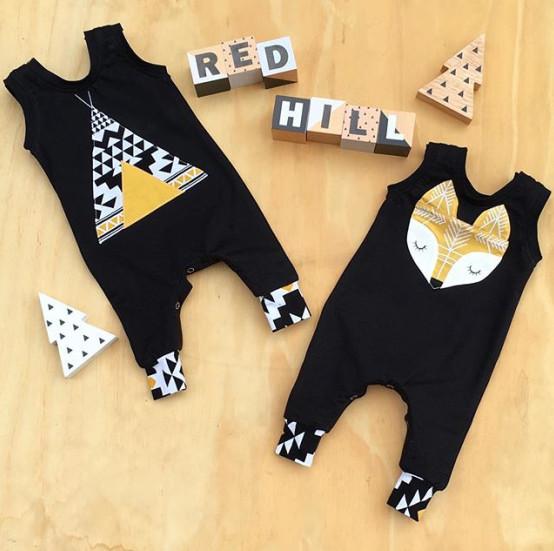 Boys - Sleeveless Baby Romper