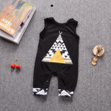 Sleeveless Baby Romper