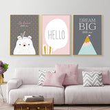 Room Decor - "Hello" Prints