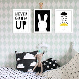 Room Decor - "Never Grow Up" Prints