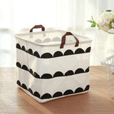 Linen Square Storage Bag with Handles