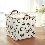 Linen Square Storage Bag with Handles